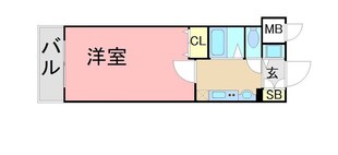 エステムコート博多駅前アヴェールの物件間取画像